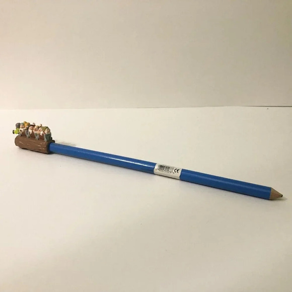 Applause Disney  Snow White and the Seven Dwarfs Train PVC Topper Jumbo Pencil - Picture 2 of 12